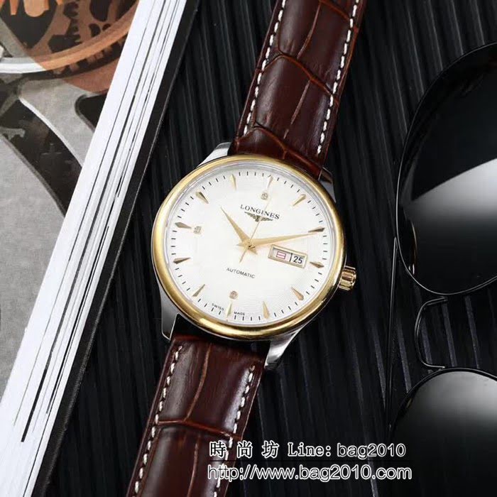 LONGINES浪琴 高級藍寶石 機械男士腕表 WSS1946
